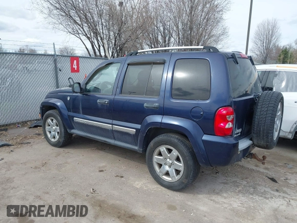 2006 Jeep Liberty Limited with VIN 1J8GL58K46W192840, listed as a IAAI auction lot 41792427 with 200,412 mi miles. Bid and sale history available at carsss.com. Image 3.