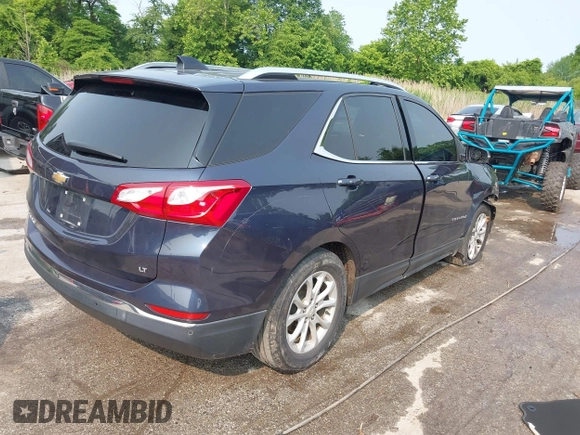 2018 Chevrolet Equinox LT with VIN 3GNAXJEV8JS500886, listed as a IAAI auction lot 42388622 with 135,931 mi miles and . Bid and sale history available at DreamBid. Image 4.
