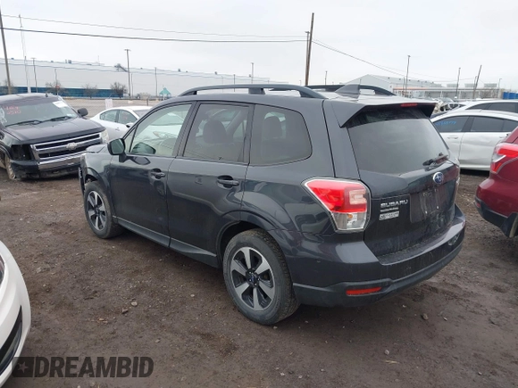 2017 Subaru Forester Premium with VIN JF2SJAEC2HH484525, listed as a IAAI auction lot 41898174 with 140,698 mi miles. Bid and sale history available at carsss.com. Image 3.