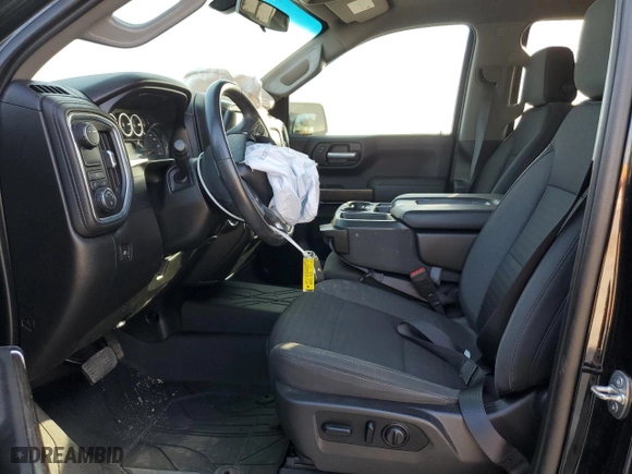 2021 Chevrolet Silverado 1500 LT with VIN 1GCPWCEK9MZ176975, listed as a Copart auction lot 77422934 with 39,027 mi miles and Salvage Title. Bid and sale history available at carsss.com. Image 7.