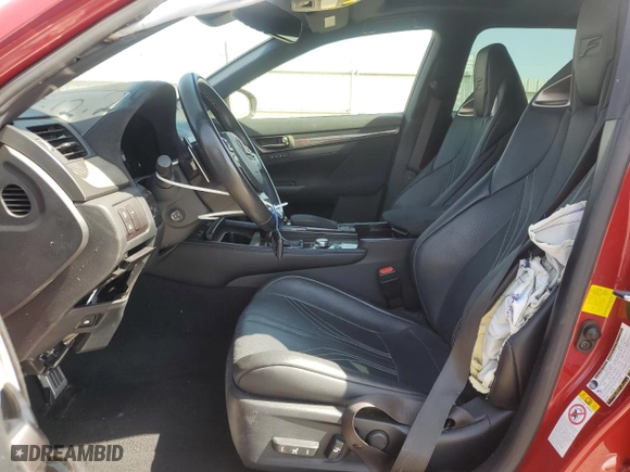 2016 Lexus GS F with VIN JTHBP1BL3GA000689, listed as a Copart auction lot 71687354 with NaN miles and Salvage Title. Bid and sale history available at carsss.com. Image 7.