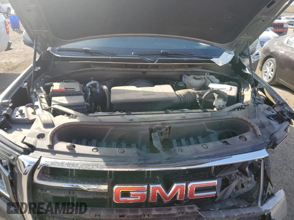 2021 GMC Yukon XL SLT with VIN 1GKS2GKD7MR453176, listed as a Copart auction lot 89331305 with 46,238 mi miles and Salvage Title. Bid and sale history available at carsss.com. Image 11.