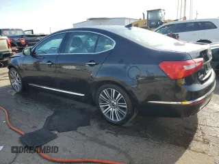 2015 Kia Cadenza Premium with VIN KNALN4D77F5172791, listed as a Copart auction lot 78035114 with 92,610 mi miles and Salvage Title. Bid and sale history available at carsss.com. Image 2.