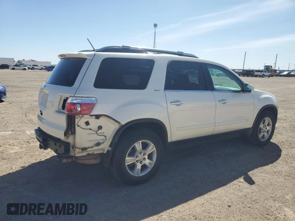 2009 GMC Acadia SLT2 z VIN 1GKEV33D39J210031, wystawiony jako Copart lot #50052345 z przebiegiem 195 945 mil mil oraz Szkoda całkowita • Salvage title. Historia ofert i sprzedaży dostępna na DreamBid. Obrazek 3.