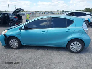 2013 Toyota Prius One with VIN JTDKDTB33D1051613, listed as a IAAI auction lot 42081513 with 97,101 mi miles. Bid and sale history available at carsss.com. Image 14.