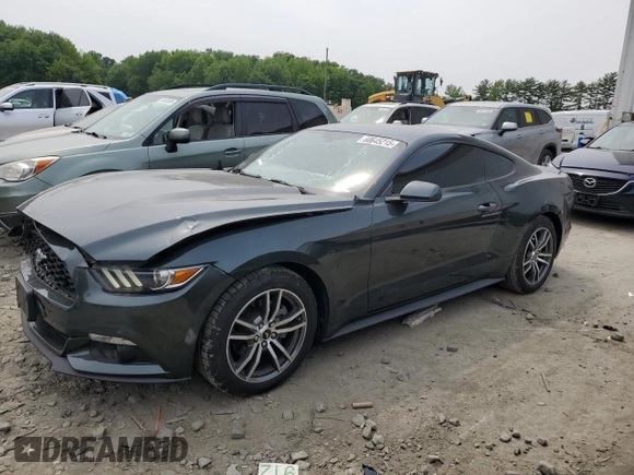 2016 Ford Mustang EcoBoost с VIN 1FA6P8TH3G5265794, выставлен на аукционе Copart как лот 60645215 с пробегом 50 536 миль миль и Списание • Salvage title. История ставок и продаж доступна на DreamBid. Изображение 1.