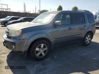 2011 Honda Pilot EX-L z VIN 5FNYF3H7XBB013881, wystawiony jako Copart lot #57710445 z przebiegiem 194 545 mil mil oraz Czysty tytuł • Clean title. Historia ofert i sprzedaży dostępna na DreamBid. Obrazek 1.