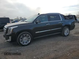 2017 Cadillac Escalade ESV Platinum z VIN 1GYS4KKJ6HR271502, wystawiony jako Copart lot #50707725 z przebiegiem 91 420 mil mil oraz Szkoda całkowita • Salvage title. Historia ofert i sprzedaży dostępna na DreamBid. Obrazek 1.