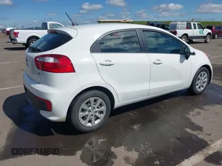 2016 Kia Rio LX with VIN KNADM5A37G6676302, listed as a IAAI auction lot 41937880 with 51,599 mi miles and . Bid and sale history available at DreamBid. Image 4.