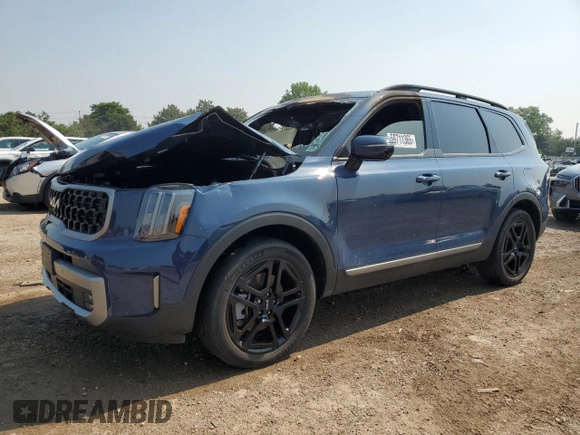2023 Kia Telluride SX X-Pro with VIN 5XYP5DGC5PG333354, listed as a Copart auction lot 59711365 with Not provided miles and Non repairable. Bid and sale history available at DreamBid. Image 1.