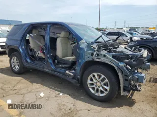 2022 Chevrolet Traverse LS with VIN 1GNERFKW5NJ118988, listed as a Copart auction lot 61901824 with 0 mi miles and Non Repairable. Bid and sale history available at carsss.com. Image 4.