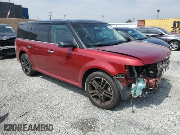 2015 Ford Flex SEL z VIN 2FMGK5C86FBA22188, wystawiony jako Copart lot #50489805 z przebiegiem 102 580 mil mil oraz Szkody całkowita. Historia ofert i sprzedaży dostępna na DreamBid. Obrazek 4.