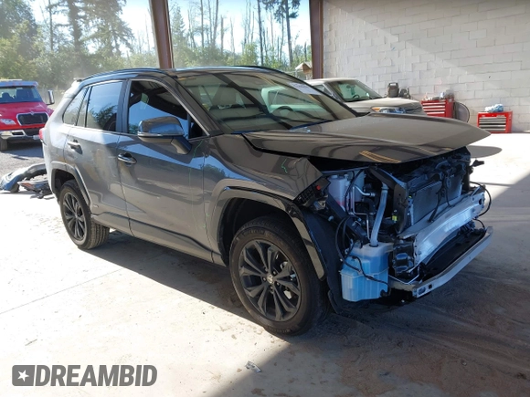 2022 Toyota RAV4 Hybrid SE with VIN 2T3T6RFVXNW033965, listed as a IAAI auction lot 42368450 with 27,377 mi miles and . Bid and sale history available at DreamBid. Image 1.