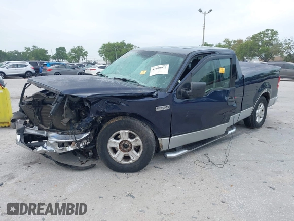 2004 Ford F-150 STX with VIN 1FTRX12W94NA00680, listed as a IAAI auction lot 41880972 with 1 mi miles. Bid and sale history available at carsss.com. Image 18.