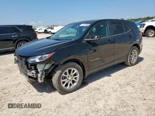 2020 Chevrolet Equinox LS with VIN 2GNAXFEVXL6256107, listed as a Copart auction lot 66722605 with 66,339 mi miles and Clean title. Bid and sale history available at DreamBid. Image 1.