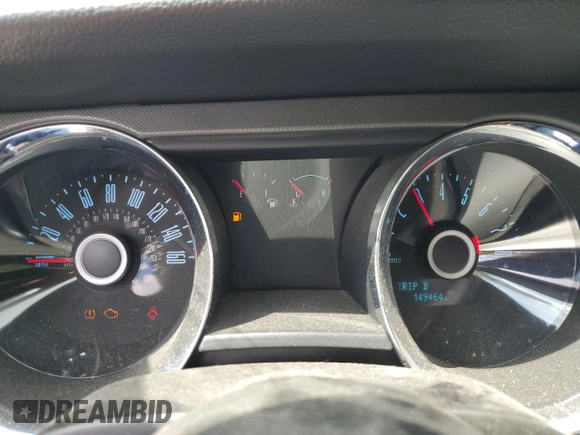 2014 Ford Mustang V6 with VIN 1ZVBP8AM1E5287750, listed as a Copart auction lot 52594405 with 149,464 mi miles and Salvage Title. Bid and sale history available at DreamBid. Image 9.