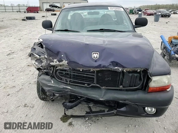 1999 Dodge Dakota SLT z VIN 1B7FL26X9XS131668, wystawiony jako Copart lot #53152605 z przebiegiem 92 663 mil mil oraz Szkoda całkowita • Salvage title. Historia ofert i sprzedaży dostępna na DreamBid. Obrazek 11.