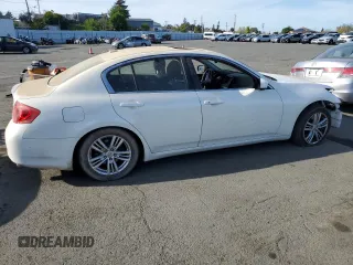 2011 Infiniti G25 Journey with VIN JN1DV6AP2BM831418, listed as a Copart auction lot 50463335 with Not Provided miles and Salvage Title. Bid and sale history available at carsss.com. Image 3.