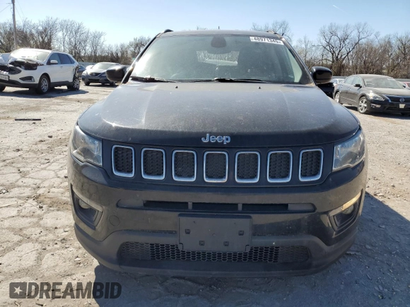 2018 Jeep Compass Altitude with VIN 3C4NJDBB4JT284021, listed as a Copart auction lot 48971345 with 87,559 mi miles and Salvage Title. Bid and sale history available at carsss.com. Image 5.
