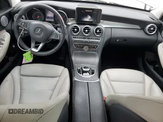 2017 Mercedes-Benz C 300 with VIN 55SWF4JB8HU188472, listed as a Copart auction lot 54317805 with 147,511 mi miles and Salvage Title. Bid and sale history available at carsss.com. Image 8.
