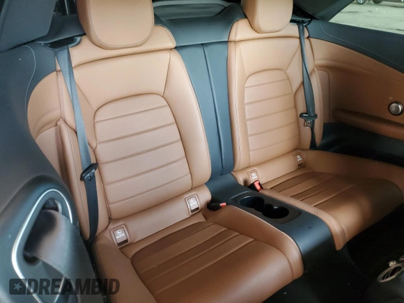 2022 Mercedes-Benz C 300 with VIN W1KWK8DB7NG115018, listed as a Copart auction lot 52892615 with 37,226 mi miles and Salvage title. Bid and sale history available at DreamBid. Image 10.