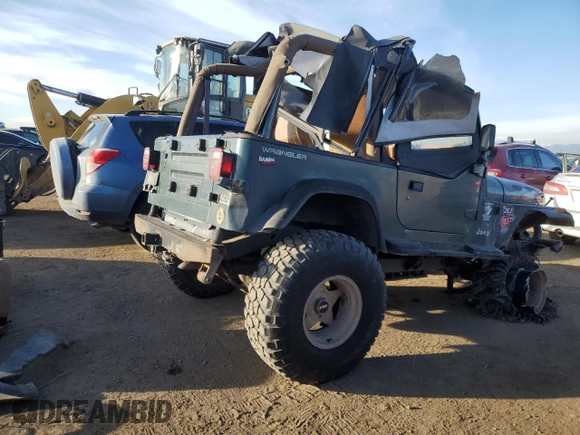 1994 Jeep Wrangler with VIN 1J4FY29S3RP415444, listed as a Copart auction lot 44530625 with 147,569 mi miles and Salvage Title. Bid and sale history available at carsss.com. Image 3.
