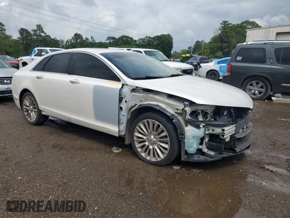 2015 Lincoln MKZ with VIN 3LN6L2G98FR617457, listed as a Copart auction lot 54399165 with 138,596 mi miles and Salvage title. Bid and sale history available at DreamBid. Image 4.