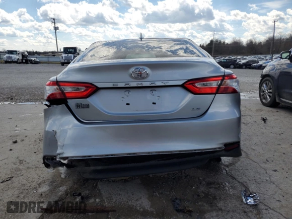 2020 Toyota Camry LE with VIN 4T1C11AK9LU951614, listed as a Copart auction lot 50218715 with Not Provided miles and Salvage Title. Bid and sale history available at carsss.com. Image 6.