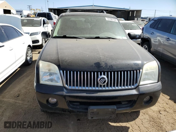 2005 Mercury Mountaineer Convenience with VIN 4M2DU86W35ZJ23207, listed as a Copart auction lot 72788164 with 176,591 mi miles and Salvage title. Bid and sale history available at DreamBid. Image 5.