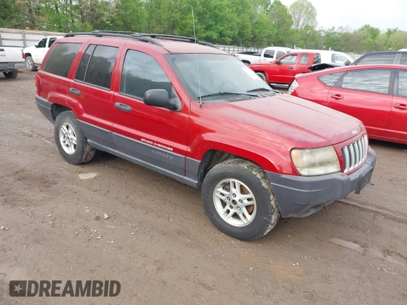 2004 Jeep Grand Cherokee Laredo with VIN 1J4GW48S64C371253, listed as a IAAI auction lot 42099607 with 260,618 mi miles. Bid and sale history available at carsss.com. Image 1.