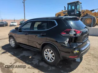 2018 Nissan Rogue SV with VIN KNMAT2MT2JP561367, listed as a Copart auction lot 52887665 with 62,575 mi miles and Salvage Title. Bid and sale history available at carsss.com. Image 2.