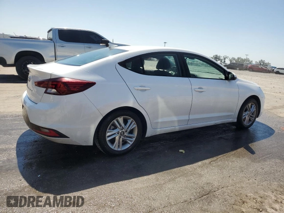 2020 Hyundai Elantra SEL with VIN 5NPD84LF7LH574989, listed as a Copart auction lot 52553915 with 81,836 mi miles and Non Repairable. Bid and sale history available at DreamBid. Image 3.