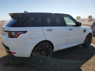 2022 Land Rover Range Rover Sport HST with VIN SALWS2RU8NA209423, listed as a Copart auction lot 63088975 with 76,703 mi miles and Clean title. Bid and sale history available at DreamBid. Image 3.