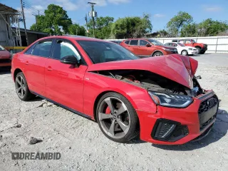 2022 Audi A4 S line Premium Plus z VIN WAUEAAF46NN004435, wystawiony jako Copart lot #52925865 z przebiegiem 14 990 mil mil oraz Szkoda całkowita • Salvage title. Historia ofert i sprzedaży dostępna na DreamBid. Obrazek 4.