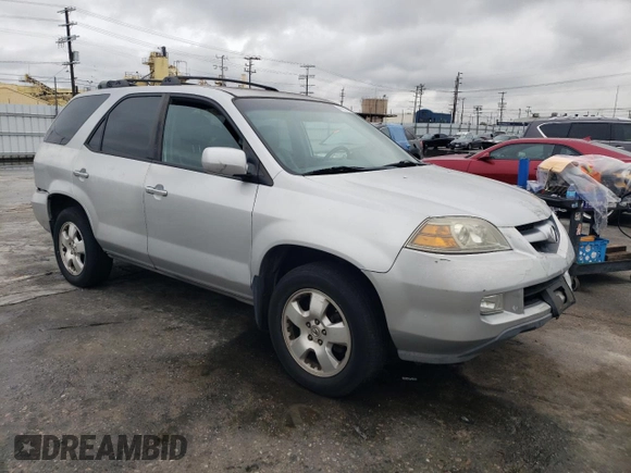 2004 Acura MDX with VIN 2HNYD18284H505007, listed as a Copart auction lot 45217895 with 14,254 mi miles and Salvage Title. Bid and sale history available at carsss.com. Image 4.