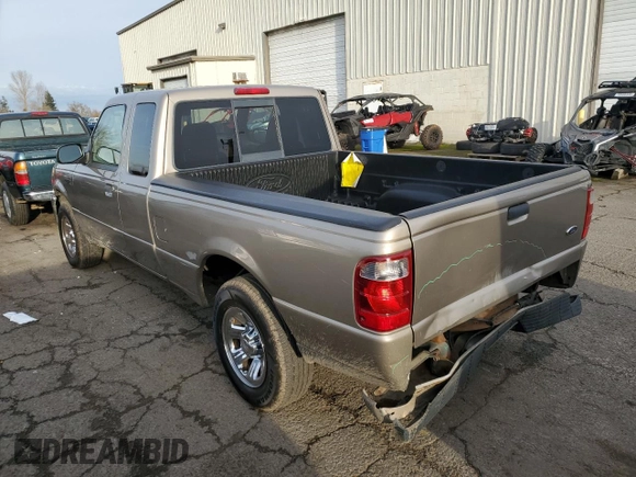 2004 Ford Ranger XLT with VIN 1FTYR44E24TA20163, listed as a Copart auction lot 42696645 with 121,066 mi miles and Salvage Title. Bid and sale history available at carsss.com. Image 2.