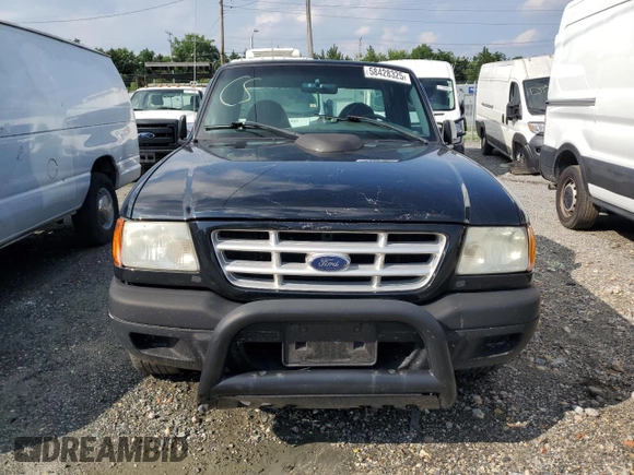 2003 Ford Ranger XL with VIN 1FTYR10DX3PB80133, listed as a Copart auction lot 58428325 with 150,617 mi miles and Salvage title. Bid and sale history available at DreamBid. Image 5.