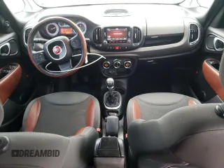 2014 FIAT 500L Trekking with VIN ZFBCFADH7EZ016087, listed as a Copart auction lot 36799254 with 133,852 mi miles and Salvage Title. Bid and sale history available at carsss.com. Image 8.