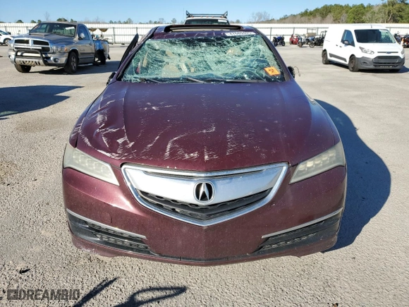 2015 Acura TLX Tech with VIN 19UUB1F50FA021889, listed as a Copart auction lot 47689405 with 162,995 mi miles and Salvage Title. Bid and sale history available at carsss.com. Image 5.