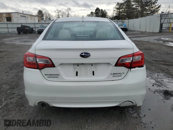 2017 Subaru Legacy Premium with VIN 4S3BNAC65H3010419, listed as a Copart auction lot 47360155 with 124,349 mi miles and Salvage Title. Bid and sale history available at carsss.com. Image 6.
