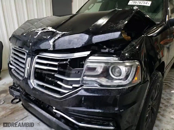 2016 Lincoln Navigator Select with VIN 5LMJJ2HT8GEL08793, listed as a Copart auction lot 79676254 with 0 mi miles and Salvage Title. Bid and sale history available at carsss.com. Image 12.
