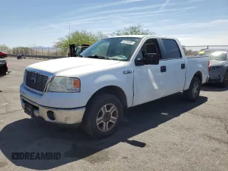2007 Ford F-150 XLT with VIN 1FTPW12587KC96525, listed as a Copart auction lot 53736405 with 168,482 mi miles and Clean Title. Bid and sale history available at carsss.com. Image 1.
