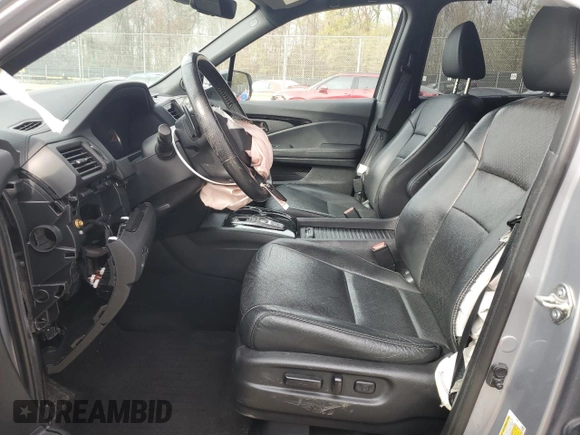 2020 Honda Passport Touring with VIN 5FNYF8H96LB004076, listed as a Copart auction lot 81239214 with 55,787 mi miles and Salvage title. Bid and sale history available at DreamBid. Image 7.