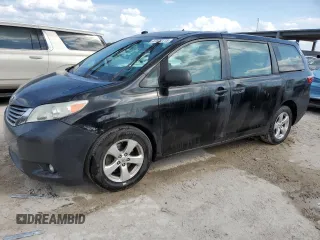2017 Toyota Sienna L with VIN 5TDZZ3DC0HS860346, listed as a Copart auction lot 47974115 with 215,599 mi miles and Clean Title. Bid and sale history available at carsss.com. Image 1.