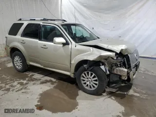 2010 Mercury Mariner Premier with VIN 4M2CN9HG9AKJ27365, listed as a Copart auction lot 75171584 with 169,193 mi miles and Salvage Title. Bid and sale history available at carsss.com. Image 4.