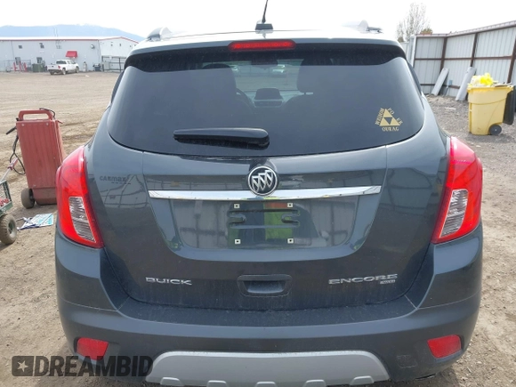 2016 Buick Encore with VIN KL4CJESB9GB698199, listed as a IAAI auction lot 42012988 with 94,078 mi miles and . Bid and sale history available at DreamBid. Image 16.