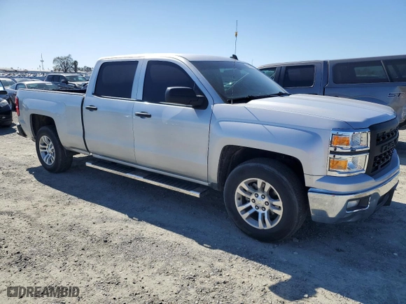 2014 Chevrolet Silverado 1500 LT with VIN 3GCPCREC7EG360480, listed as a Copart auction lot 46917625 with 187,022 mi miles and Salvage Title. Bid and sale history available at carsss.com. Image 4.