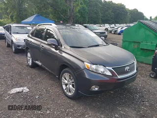 2010 Lexus RX 450h with VIN JTJBC1BA2A2409762, listed as a IAAI auction lot 42739664 with 366,030 mi miles and . Bid and sale history available at DreamBid. Image 1.