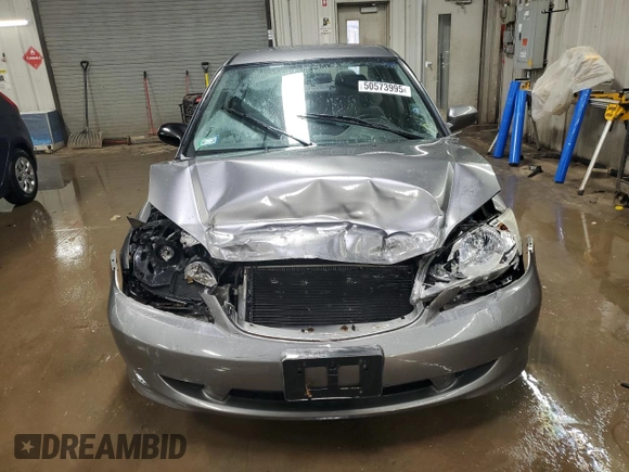 2005 Honda Civic LX with VIN 2HGES16585H511369, listed as a Copart auction lot 50573995 with 134,894 mi miles and Salvage Title. Bid and sale history available at DreamBid. Image 5.