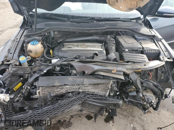 2013 Volkswagen CC Sport with VIN WVWBP7AN6DE570603, listed as a Copart auction lot 42858115 with 122,477 mi miles and Salvage Title. Bid and sale history available at carsss.com. Image 12.
